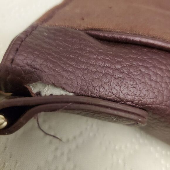 Calvin Klein Plum Shoulder Tote Bag - Picture 9 of 15